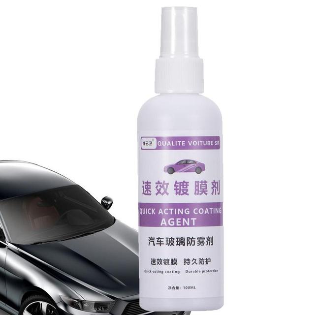 Auto Windshield Cleaning Agent Auto Glass Anti Fog Spray Rain Repellents  Spray 100ml Rainproof Anti Fog Spray For Windshield